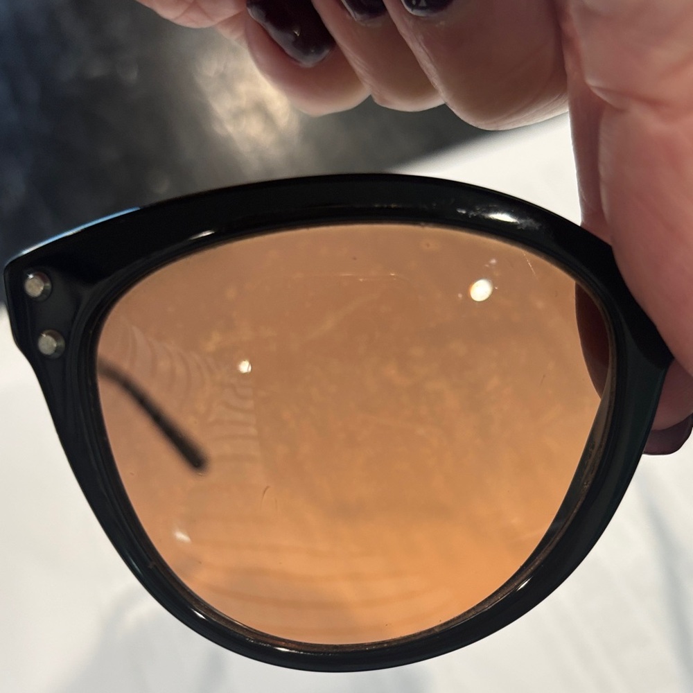 Michael Kors Black Sunglasses with Tan Lenses - Picture 7 of 9